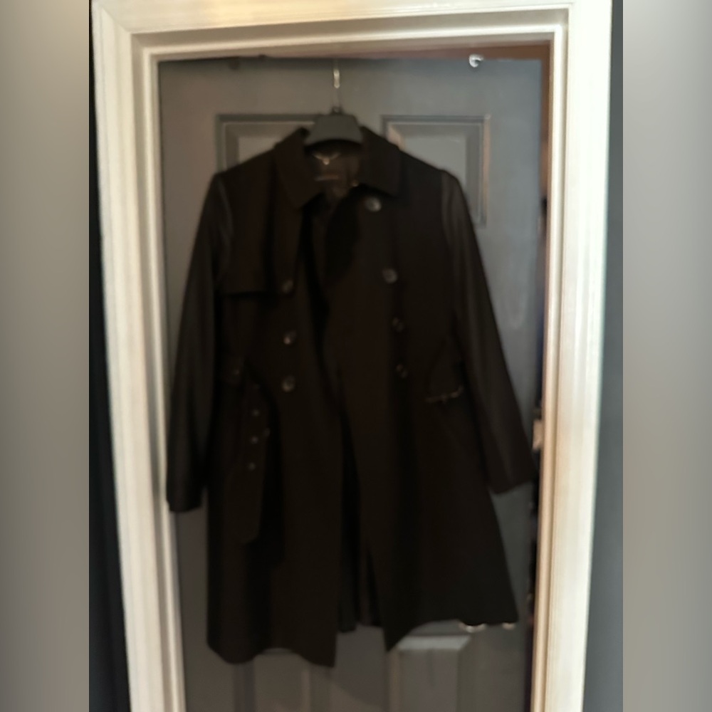 Chic Black Trench Coat